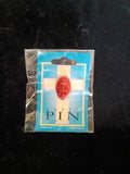 Cross and Dove Pin