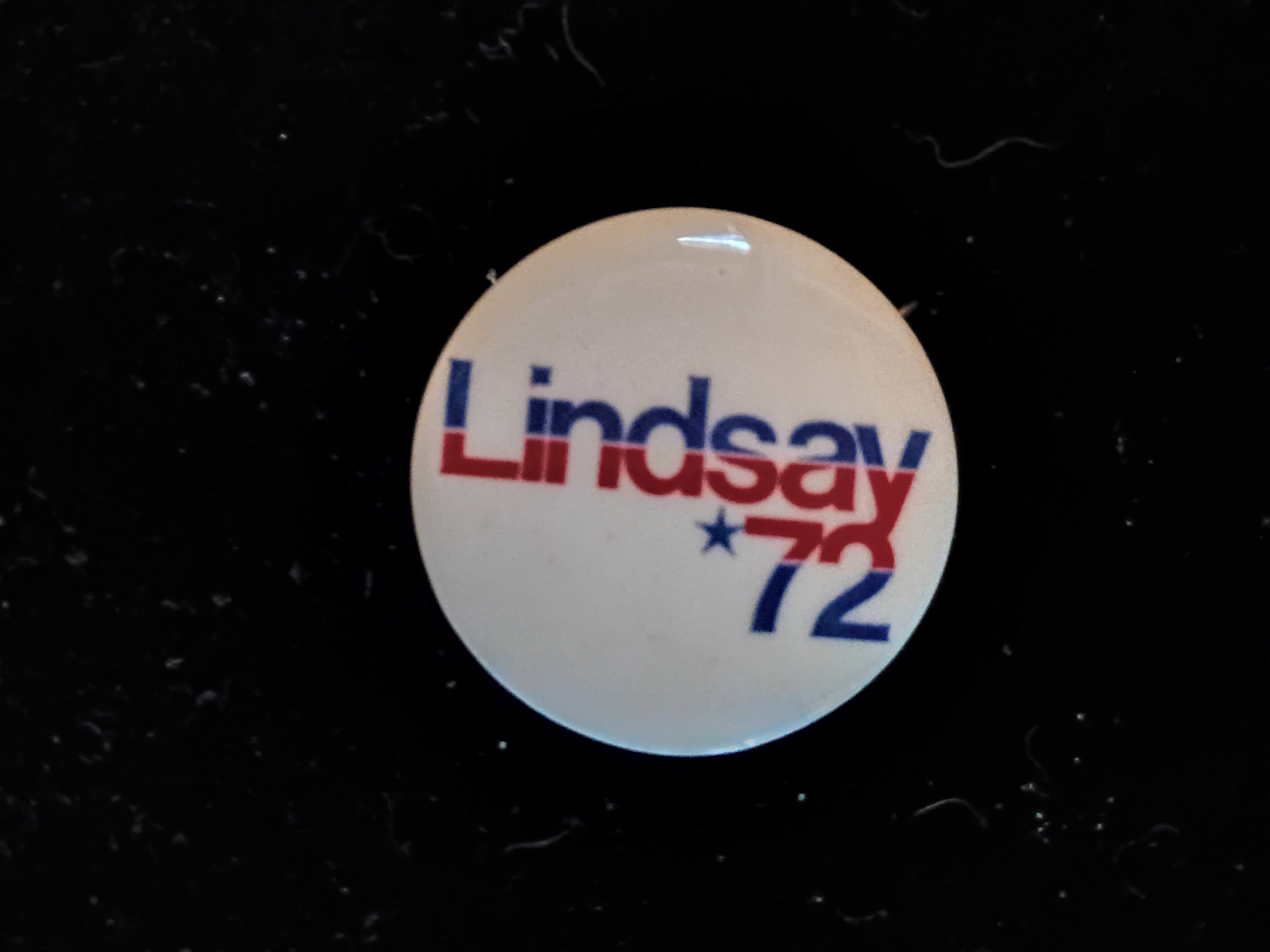 Lindsay '72 Campaign Button